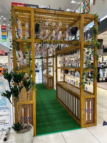 風鈴回廊展示状況