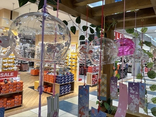 風鈴回廊展示状況