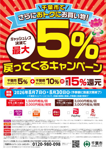 千葉市キャッシュレス