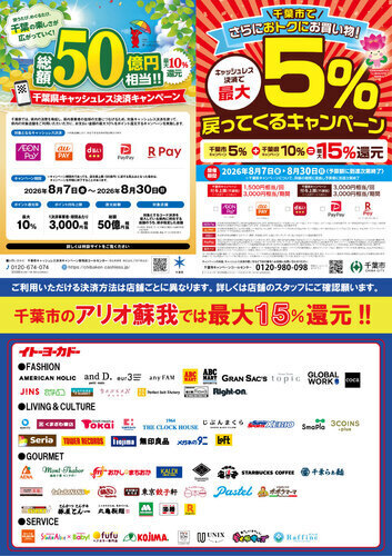 アリオ蘇我ポスター