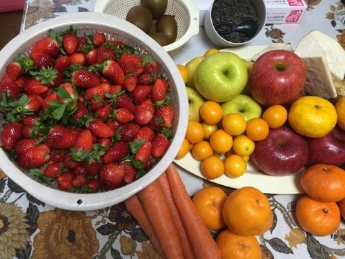 ⛄　【イチゴと旬の果物で作る酵素ジュース】アリオ蘇我2階　カルチャー教室