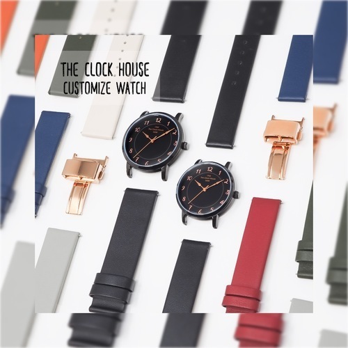 THE CLOCK HOUSEカスタマイズウォッチより、手書き風インデックスの三針モデルが発売！